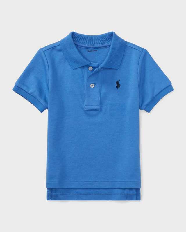 Interlock Polo Knit Shirt, Size 3-24